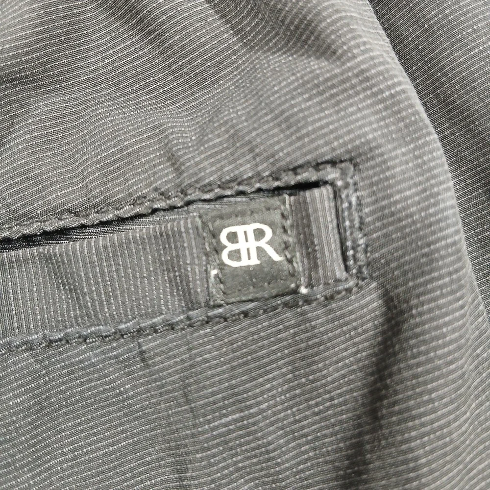 Banana Republic Men's Tech Shorts Size 38 Black Textured Performance Casual‎ EUC